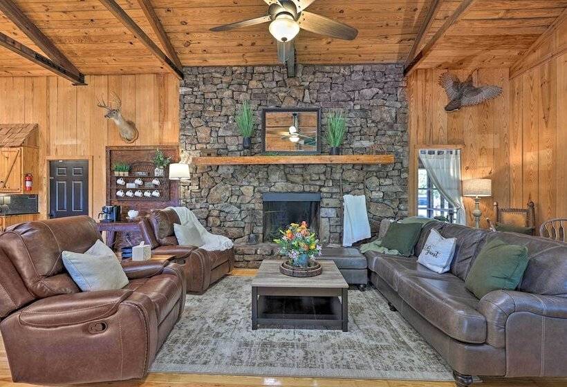 Waterfront Deck: Home On Ouachita River!