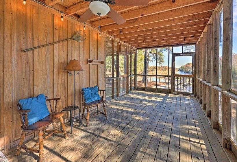 Waterfront Deck: Home On Ouachita River!