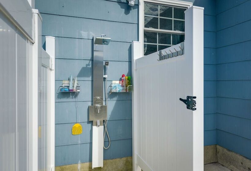 Brigantine Beach Home W/ Outdoor Shower & Grill!