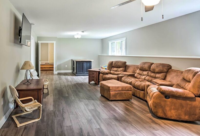 Cabin W/ Dock & Porch Across From Balsam Lake