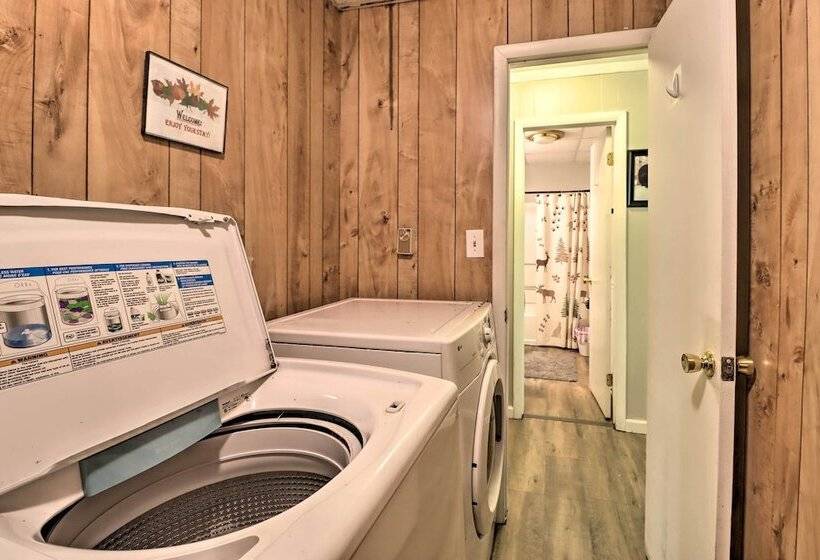 Walk To Lake Harmony: Cabin W/ Fire Pit & Decks!