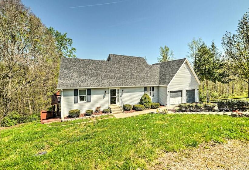 Cadiz Abode W/ Decks, Fire Pit, & Lake Access