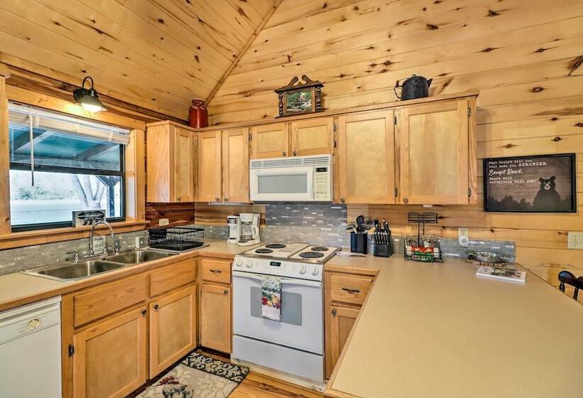 Charming Mountain View Cabin ~ 8 Mi To Dtwn!
