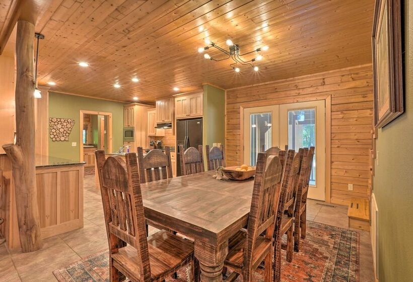 Country Cabin W/ Wraparound Deck & Views!