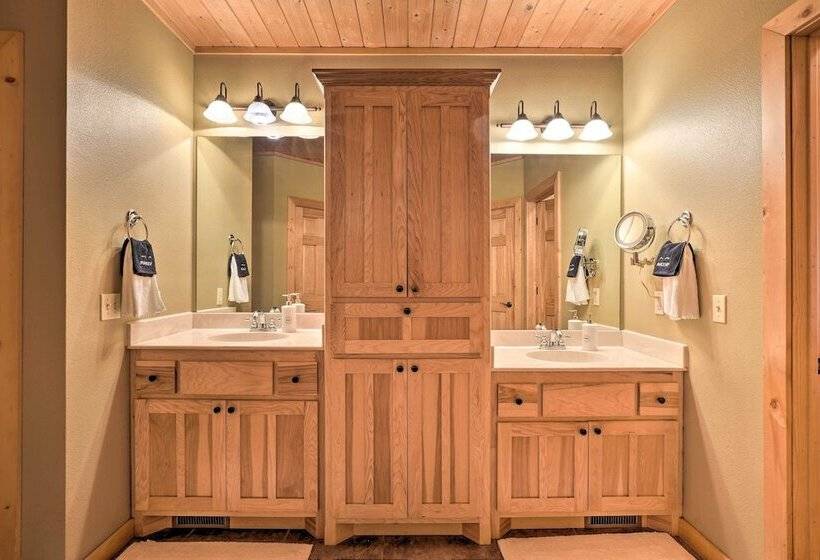 Country Cabin W/ Wraparound Deck & Views!