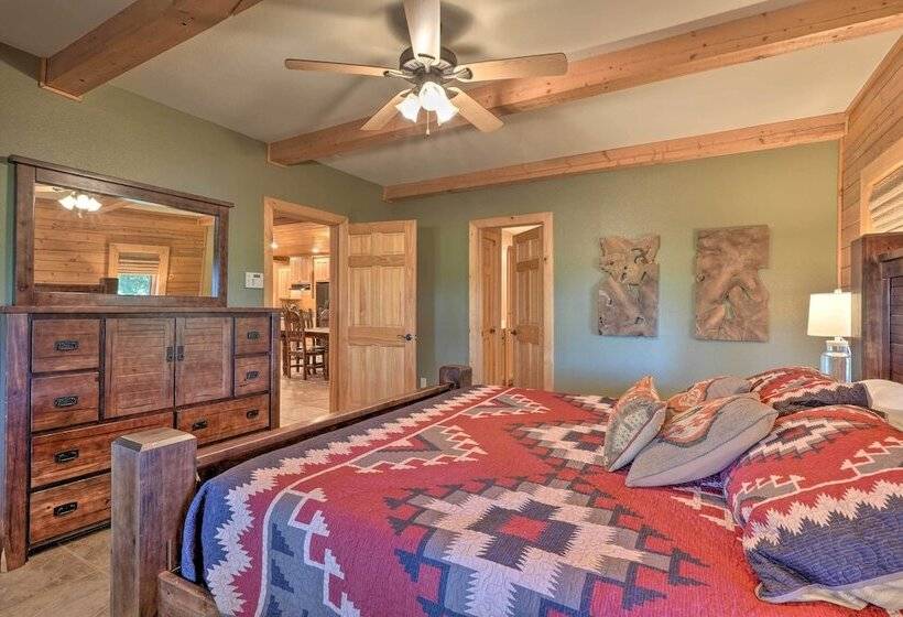 Country Cabin W/ Wraparound Deck & Views!