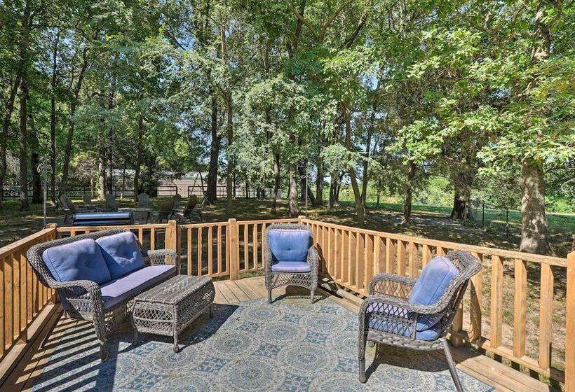 Country Cabin W/ Wraparound Deck & Views!