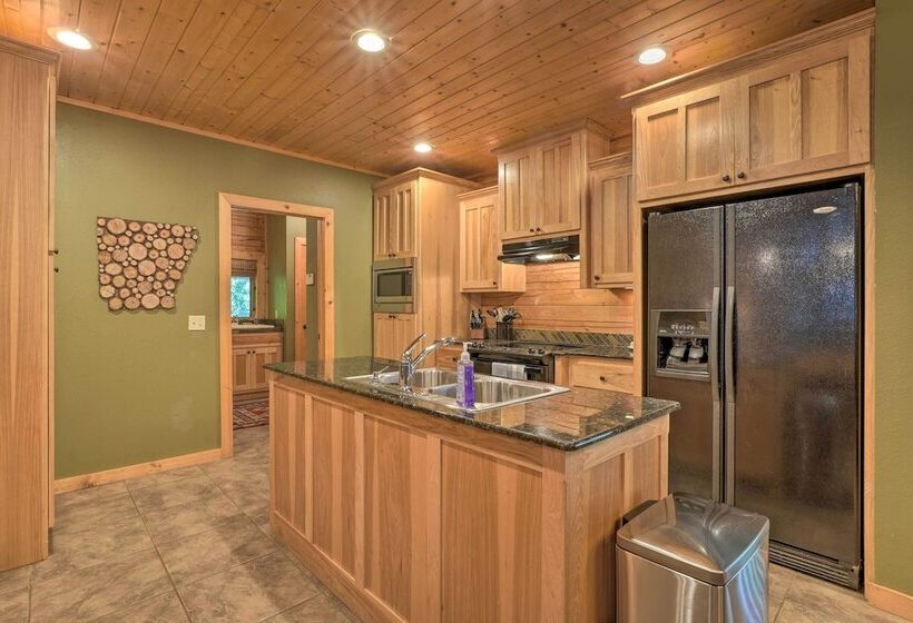 Country Cabin W/ Wraparound Deck & Views!