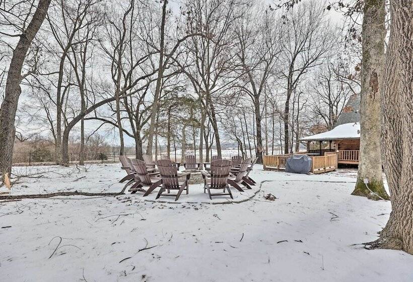 Country Cabin W/ Wraparound Deck & Views!