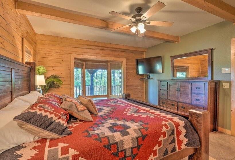 Country Cabin W/ Wraparound Deck & Views!