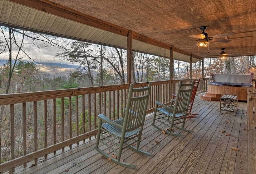 Cozy Deer Glen  Cabin W/ Private Hot Tub & Porch!