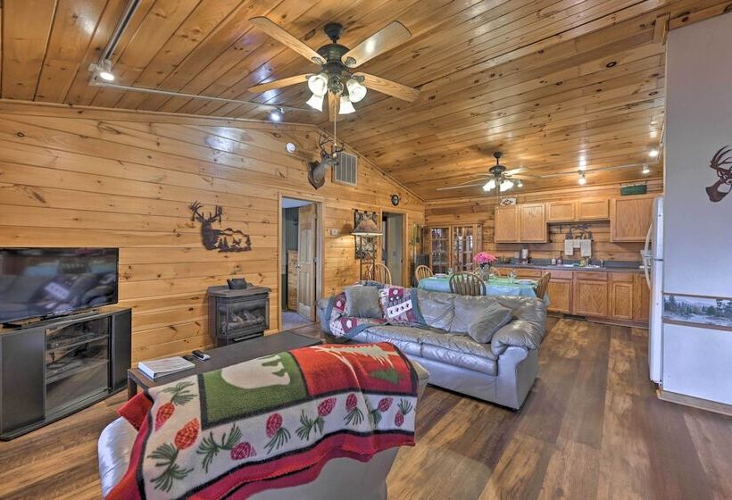 Cozy Deer Glen  Cabin W/ Private Hot Tub & Porch!