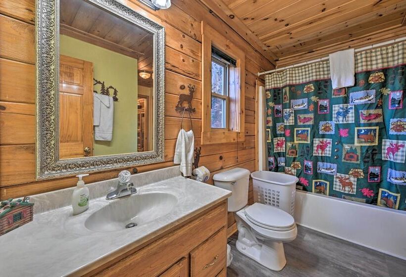 Cozy Deer Glen  Cabin W/ Private Hot Tub & Porch!