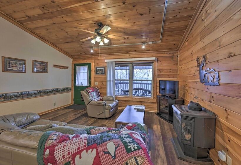 Cozy Deer Glen  Cabin W/ Private Hot Tub & Porch!