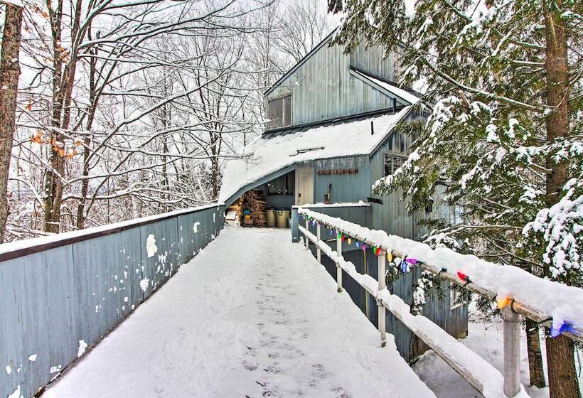 Walk To Ski Trails: Ludlow Home On Okemo Mountain!
