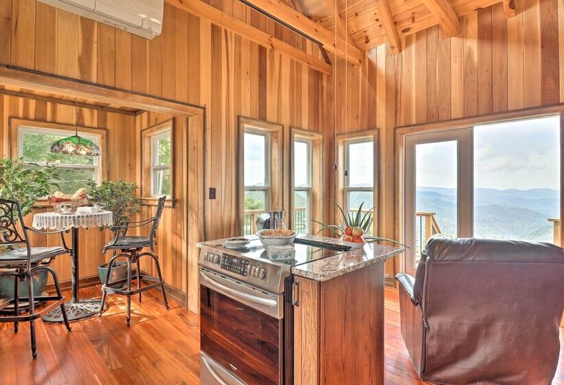 Deck + Mtn Views: Hot Springs Hideaway On 13 Acres