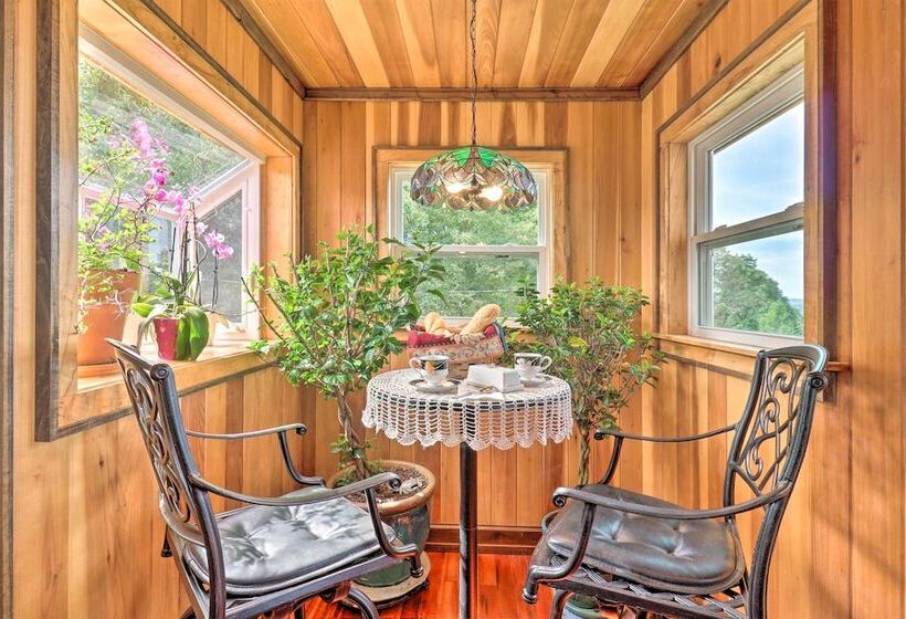 Deck + Mtn Views: Hot Springs Hideaway On 13 Acres