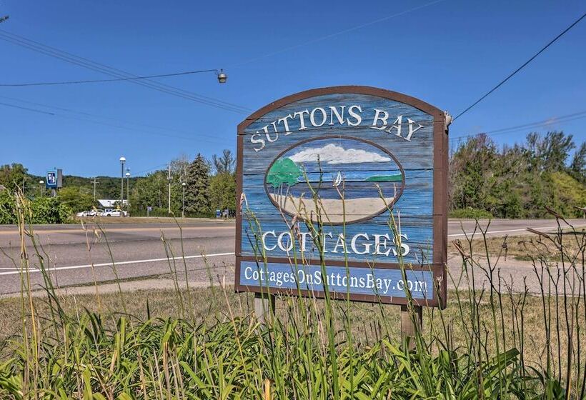 Rustic Suttons Bay Cottage: Shared Dock & Fire Pit