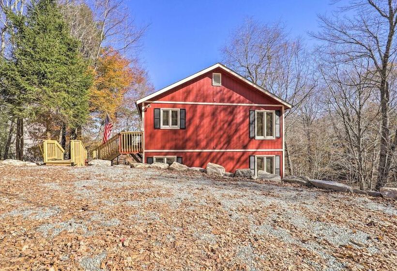 Near Beech Mountain: Crimson Cabin W/ Views