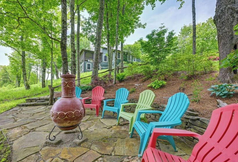 Cullowhee Craftsman Home W/ Mtn Views On 22 Acres