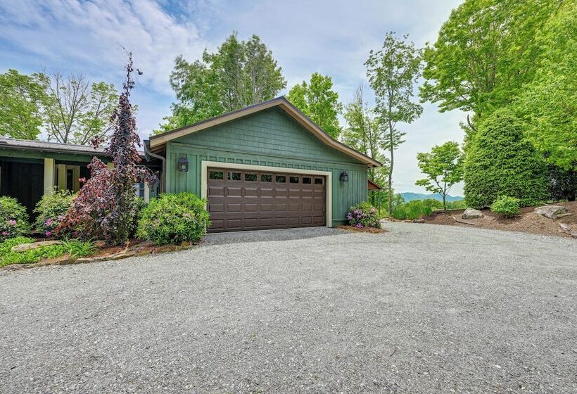 Cullowhee Craftsman Home W/ Mtn Views On 22 Acres