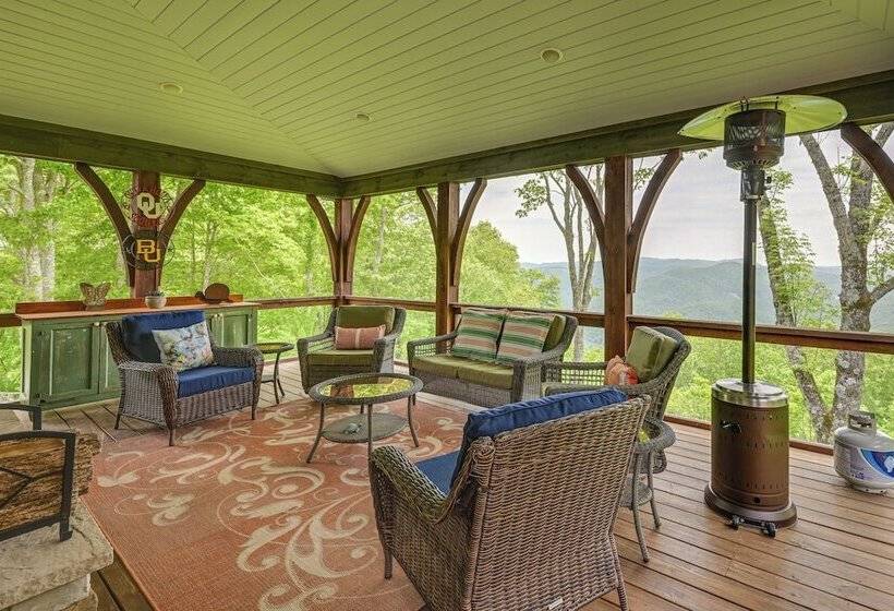 Cullowhee Craftsman Home W/ Mtn Views On 22 Acres