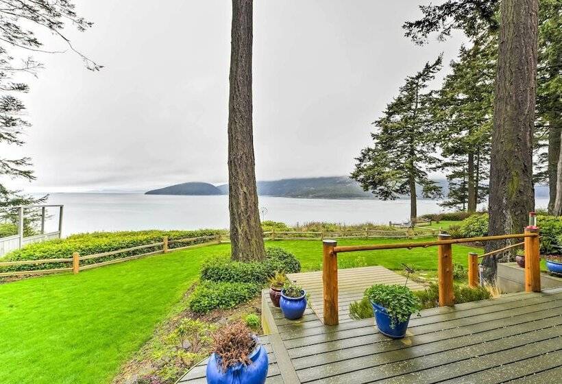 Custom Guemes Home W/ Spectacular Water Views!