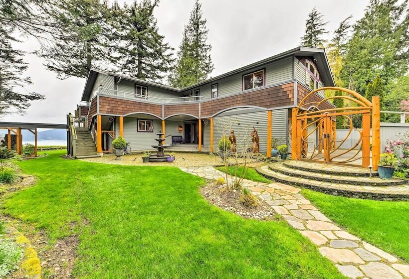 Custom Guemes Home W/ Spectacular Water Views!