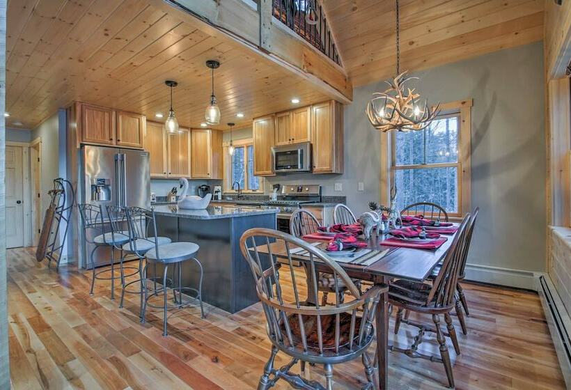 Dream Log Cabin In Bethel With Private Deck!