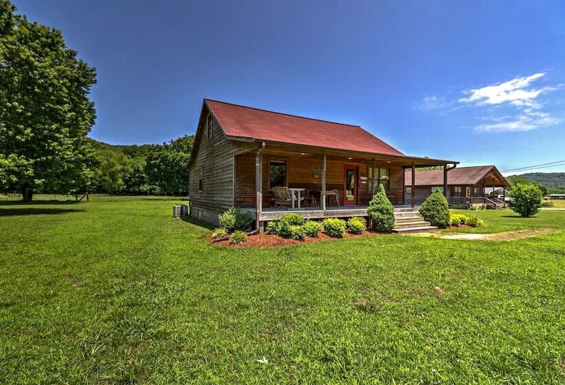Dream Valley Mountain View Cabin W/ Covered Porch!