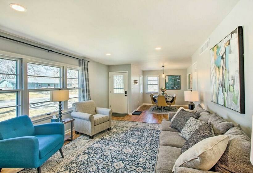 Emporia Family Home Near Downtown: Game Room!