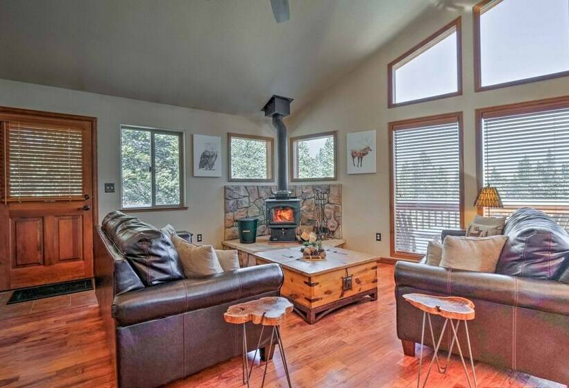 Fairplay House W/ Deck & Panoramic Nature Views!