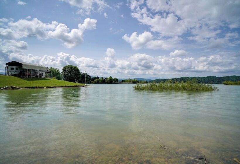 Lakefront Cabin In Dandridge W/ Fire Pit & Grill!