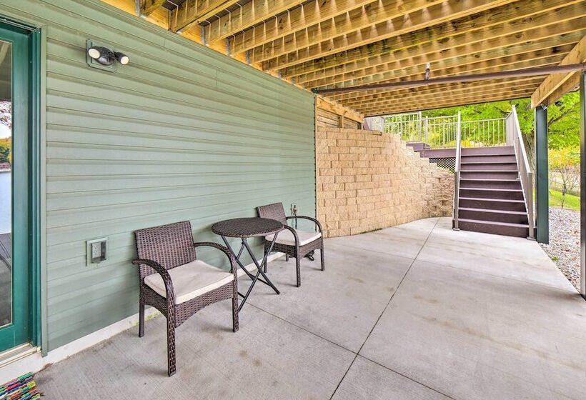 Family Home On Crystal Lake W/ Private Beach!