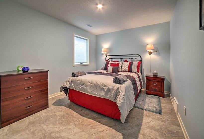 Family Home On Crystal Lake W/ Private Beach!