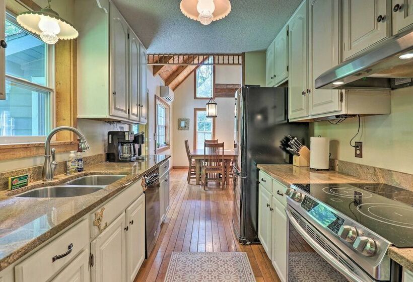 Family Retreat Cabin W/ Summit, Lake Views, Deck!