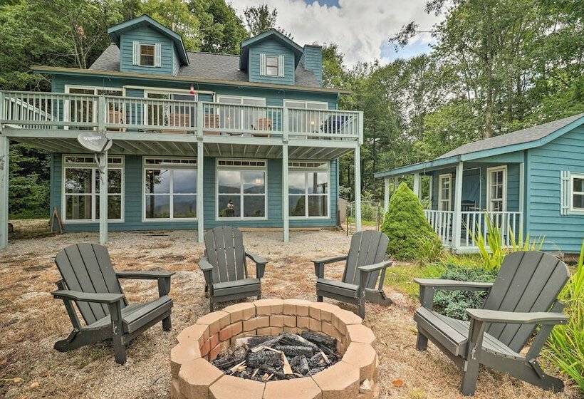 Family Retreat Cabin W/ Summit, Lake Views, Deck!