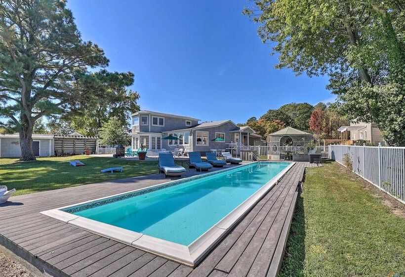 Grasonville Home W/ Private Pool On The Water