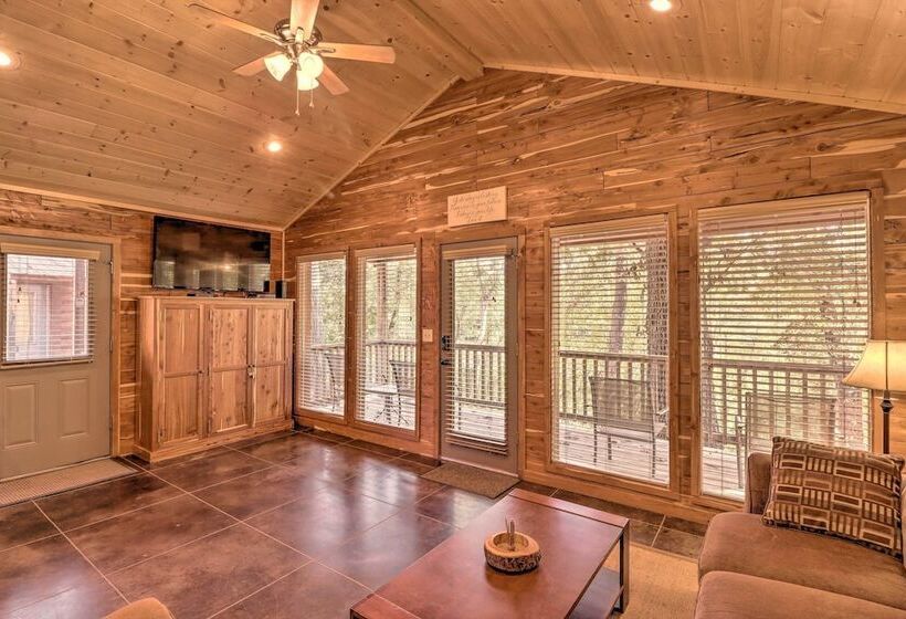 Heber Springs Cabin W/ Deck + River Views!