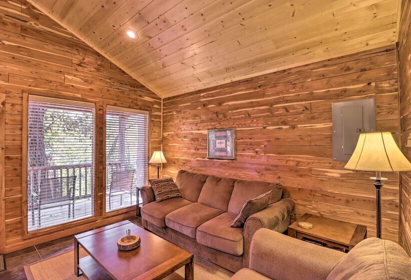 Heber Springs Cabin W/ Deck + River Views!