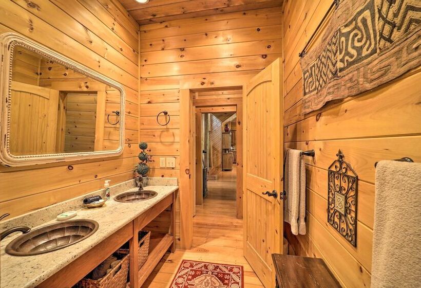 Hilltop Hideaway  Cabin W/ Porch + Fire Pit!