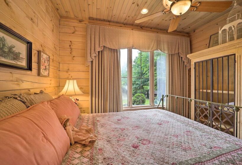 Hilltop Hideaway  Cabin W/ Porch + Fire Pit!