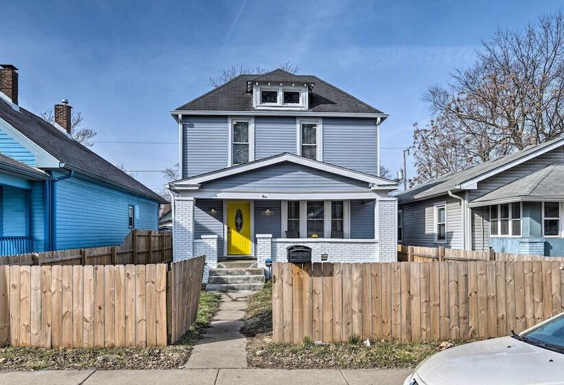 Indianapolis Home ~ 1 Mi To Fountain Square