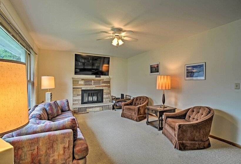 Lake Huron House W/ Grill + Beach Access!