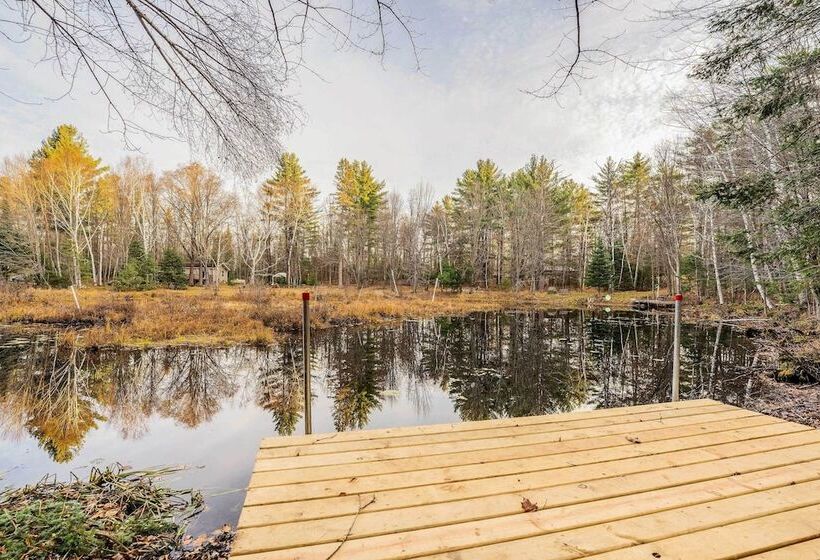 Lake Nelson Home W/ Dock & Fire Pit!