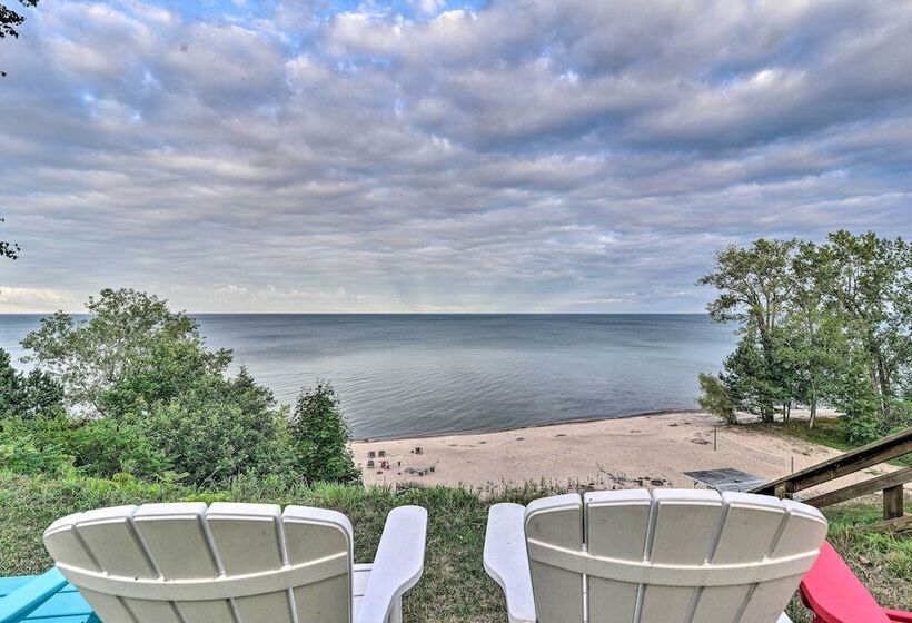 Lakefront Forestville Paradise W/ Private Beach!