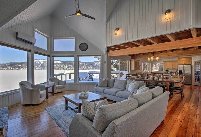 Lakefront Home W/ Boat Dock In Coeur D Alene Area!