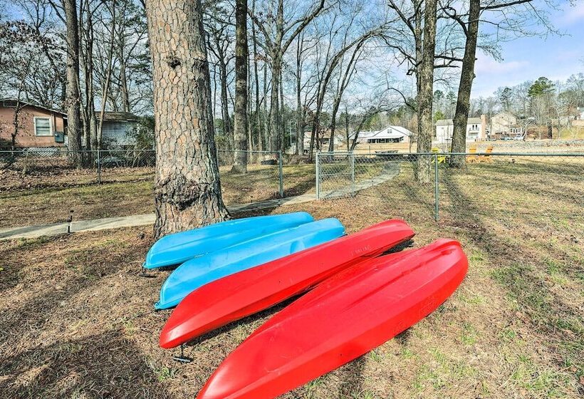 Lakefront Home W/ Deck In Hot Springs!