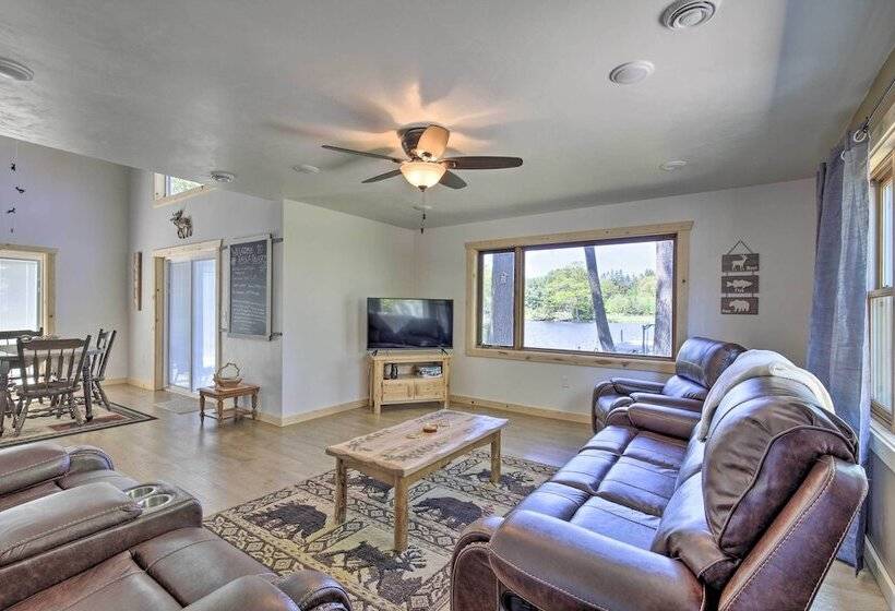 Lakefront Retreat W/ Patio, Grill + Boat Dock!