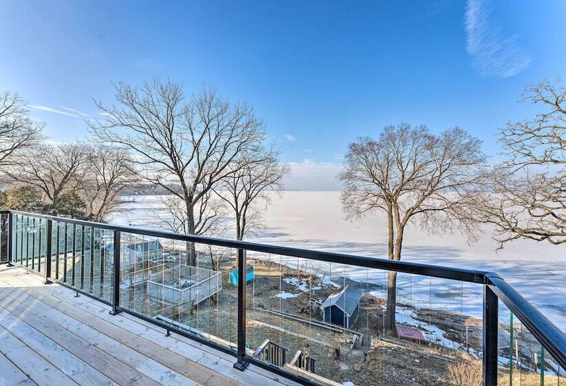 Lakefront Home W/ Gorgeous Sunsets, Kayaks, & Pier